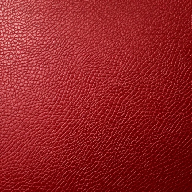 Fond de texture en cuir de couleur rouge simple