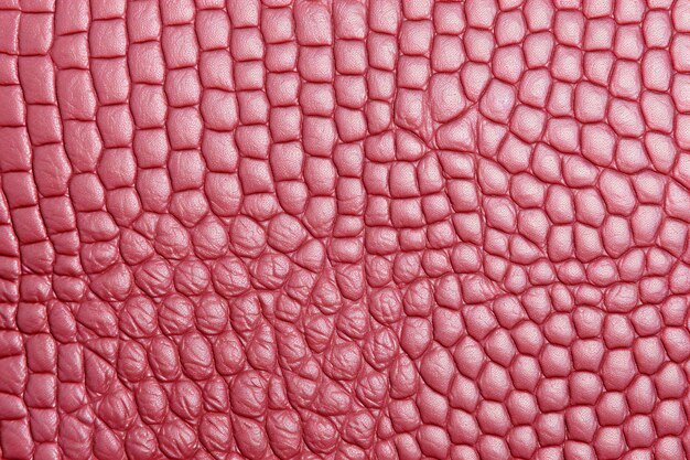 Fond de texture en cuir de crocodile rouge Fond abstrait et texture pour la conception