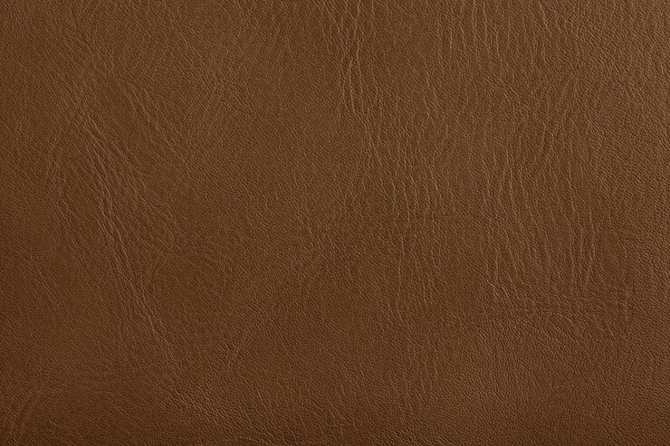 Fond de texture de cuir marron véritable Fond de peau naturelle foncée