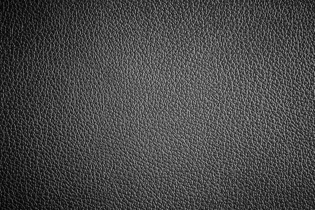 Fond de texture de cuir noir