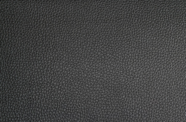 Fond et texture de cuir noir