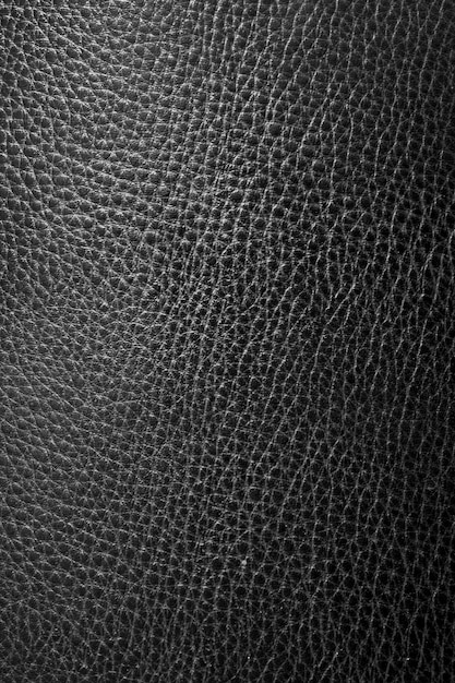 Fond de texture de cuir noir