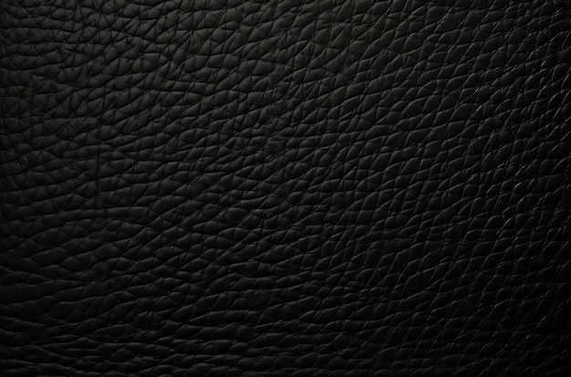 Fond de texture de cuir noir