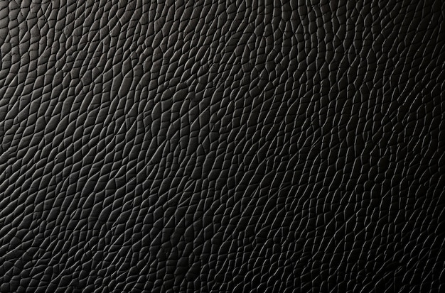 Fond de texture de cuir noir