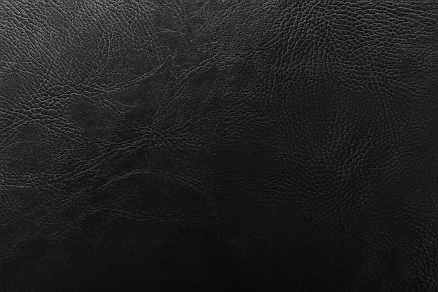 fond de texture de cuir noir