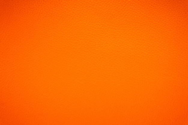 Fond de texture de cuir orange