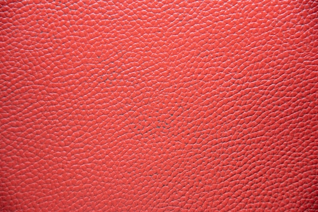 Fond de texture de cuir rouge.