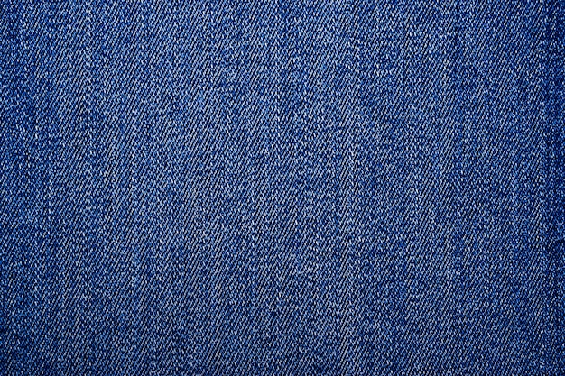 Fond de texture denim bleu foncé