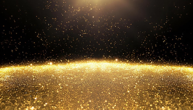 Fond de texture feuille d&#39;or jaune brillant