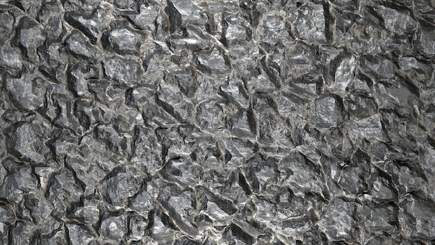 Fond de texture gris brillant rocheux