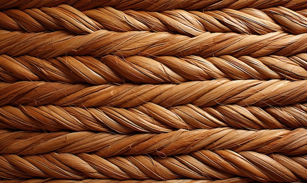 Le fond de la texture d'un gros plan d'une variante du tissage du rattan