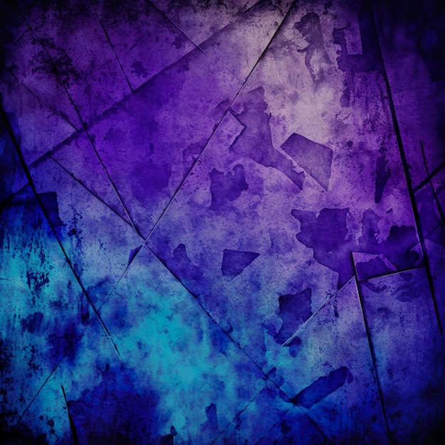 fond ou texture grungy teinté de couleur violet bleu