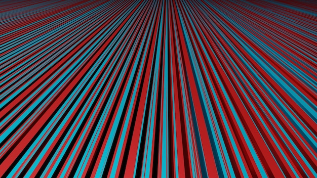 Fond de texture de lignes 3d colorées