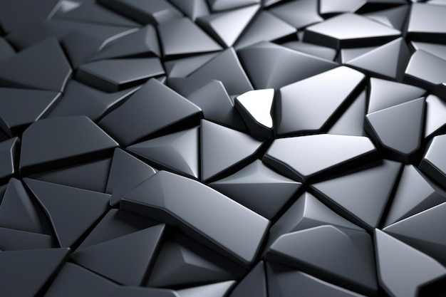 Fond de texture de modèle de blocs de Voronoi