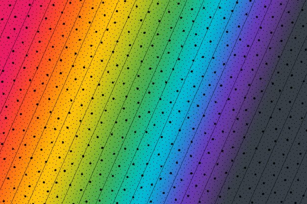 Fond de texture de motif de points Plat pointillé en pointillé Illustration de modèle en pointillé moderne pour la conception couvre les bannières Web