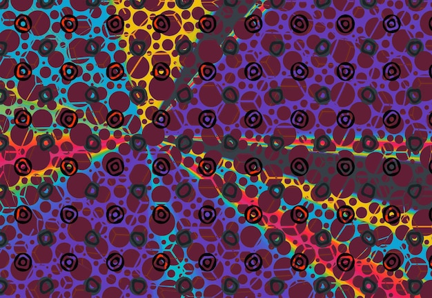 Fond de texture de motif de points Plat pointillé en pointillé Illustration de modèle en pointillé moderne pour la conception couvre les bannières Web