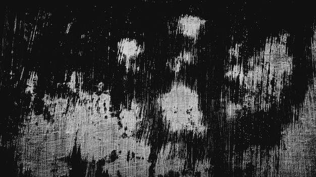fond de texture de mur de béton abstrait coup de pinceau noir