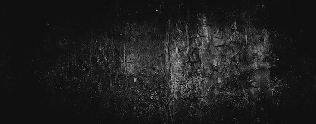 Photo fond de texture de mur de béton abstrait gris noir foncé fond grunge