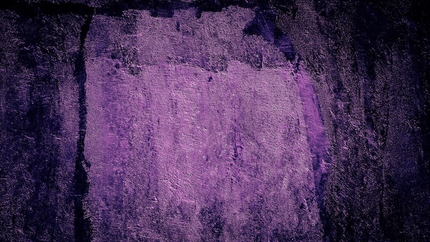 fond de texture de mur de béton abstrait grungy violet foncé