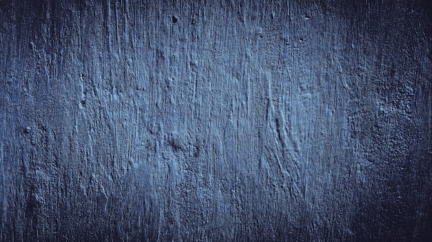 fond de texture de mur de béton de ciment abstrait bleu foncé