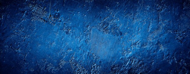 fond de texture de mur de béton de ciment abstrait grungy bleu foncé