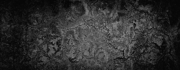 fond de texture de mur de béton de ciment abstrait noir