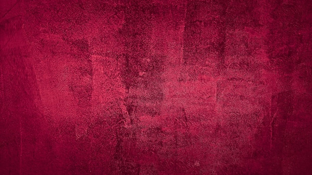 fond de texture de mur en béton de ciment ancien abstrait rouge