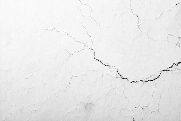 Photo fond de texture de mur en béton de crack.