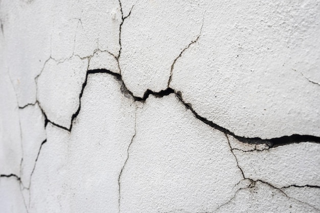 Fond de texture de mur en béton fissuré