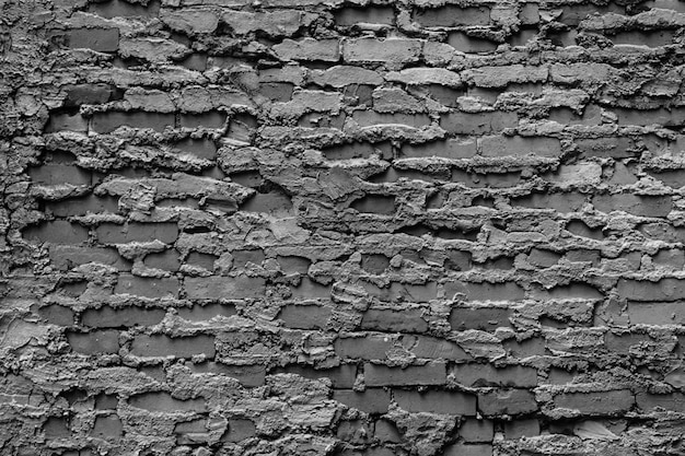 Fond De Texture De Mur De Brique Rouge Blanc Et Noir