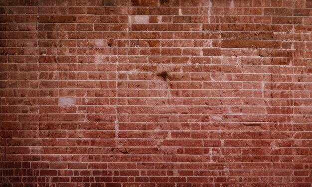 fond de texture de mur de brique rouge