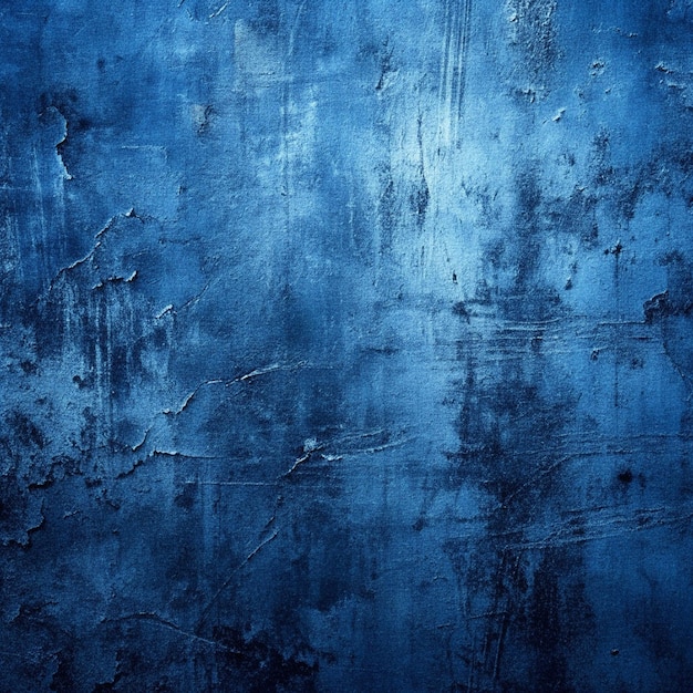 Photo fond texturé de mur brut bleu marine