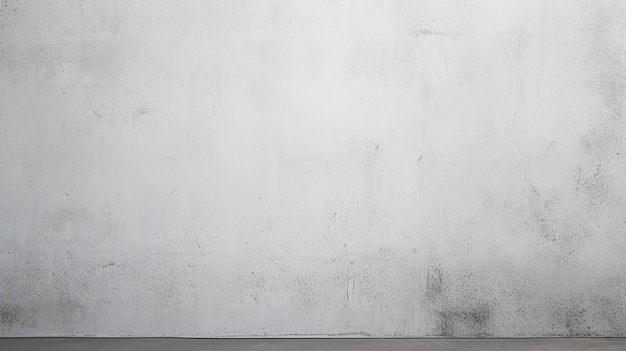 Photo fond de texture de mur de ciment grunge blanc blanc ia générative