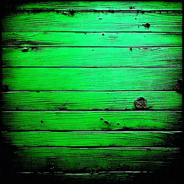 fond texturé de mur grunge en bois vert