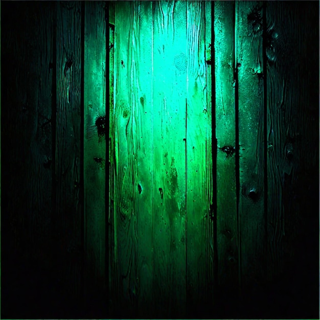 fond texturé de mur grunge en bois vert