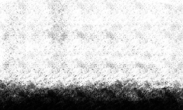 Fond texturé de mur grunge noir et blanc