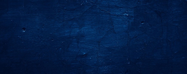 Photo fond de texture de mur noir abstrait bleu grungy