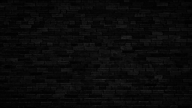 Photo fond ou texture de mur noir brique