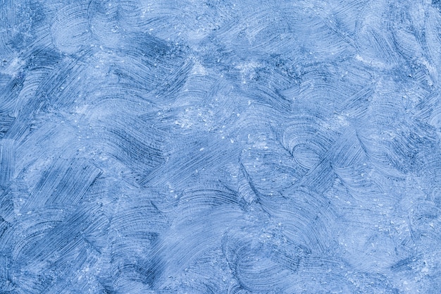 Fond de texture de mur de peinture bleue