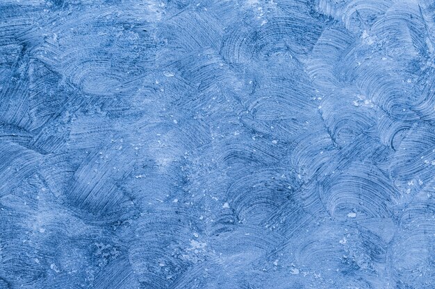 Fond de texture de mur de peinture bleue