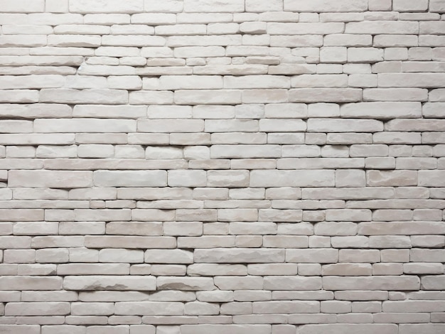 Fond de texture de mur en pierre blanche généré par AI