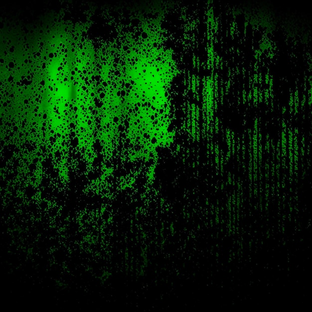 Fond de texture de mur vert foncé fond d'Halloween fond d'horreur vert et noir fond grunge