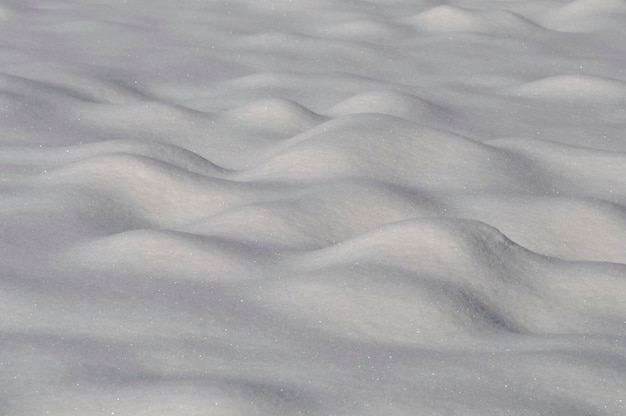 Fond de texture de neige fraîche