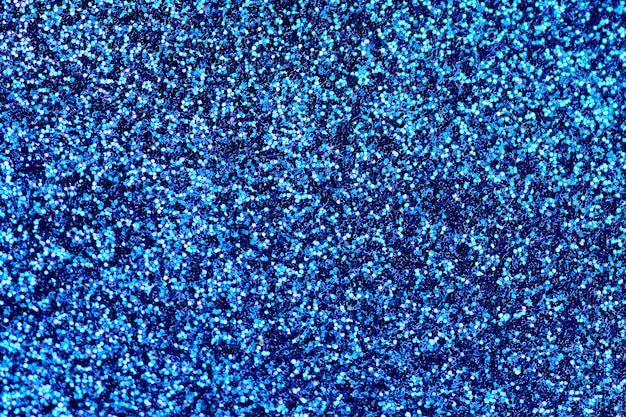 Fond de texture de paillettes bleues