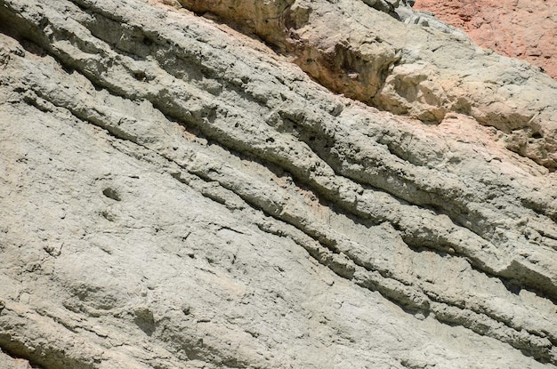 Fond de texture de pierre de roche basaltique de lave sèche