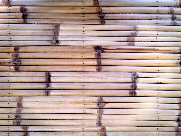 Fond de texture de planche de bambou