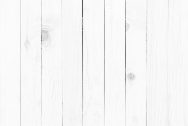 Photo fond de texture de planche de bois blanc