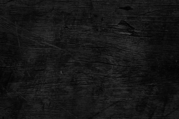Photo fond de texture de planche de bois noir