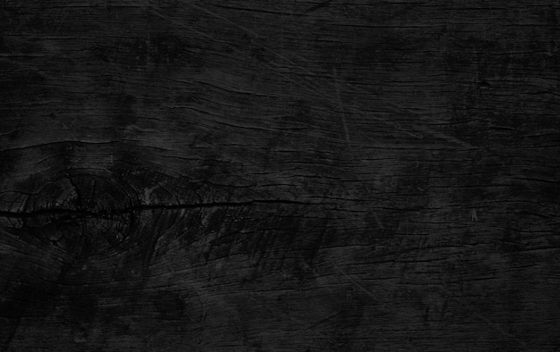 Fond de texture de planche de bois noir