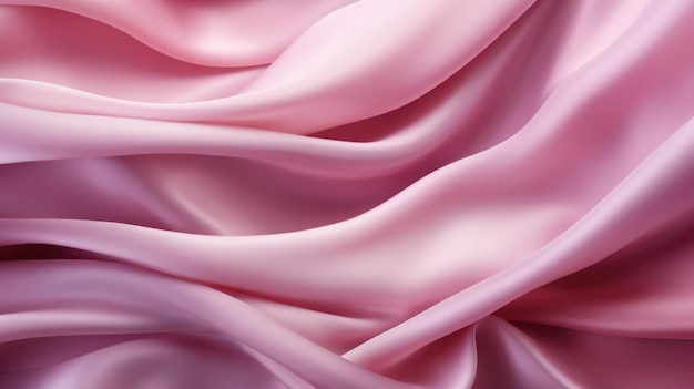 un fond texturé ressemblant à un tissu rose avec des plis et des ombres subtils